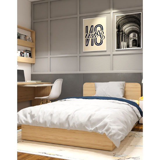 Giường ngủ gỗ công nghiệp JG01