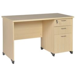 Bàn làm việc liền hộc 3 ngăn kéo BG120SHL3D