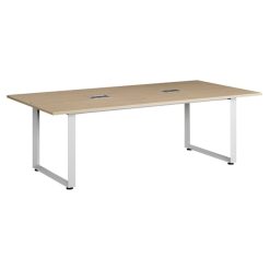 Bàn họp chân sắt mặt gỗ Melamine BGH1810C5