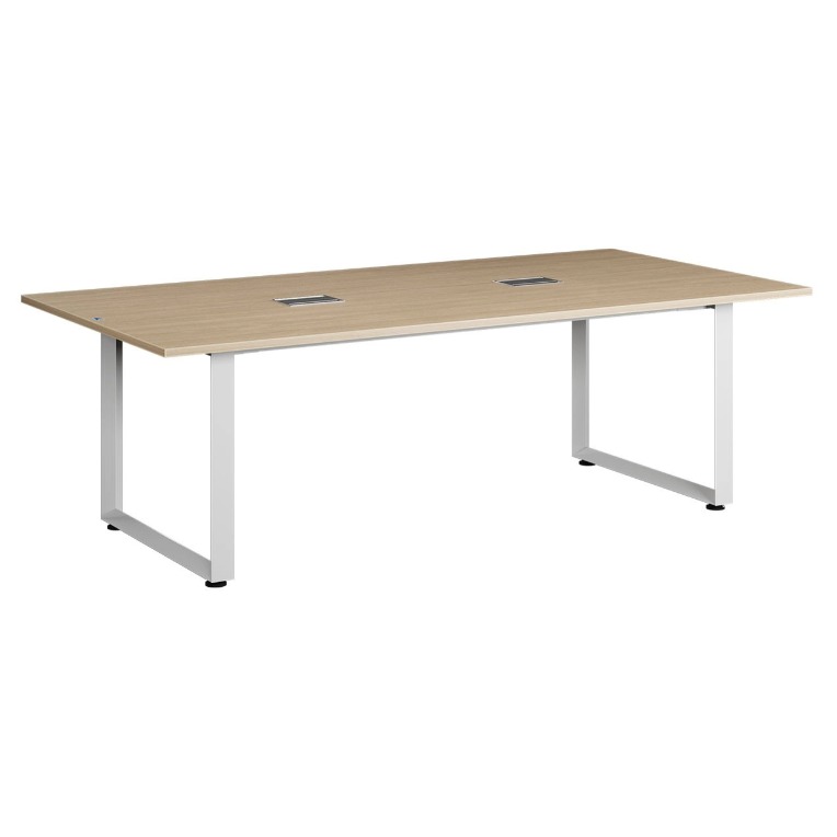 Bàn họp chân sắt mặt gỗ Melamine BGH1810C5 Bàn họp chân sắt mặt gỗ Melamine BGH1810C5