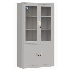 Tủ sắt văn phòng cánh kính TS09K3PCK