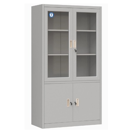 Tủ sắt văn phòng cánh kính TS09K3PCK Tủ sắt văn phòng cánh kính TS09K3PCK